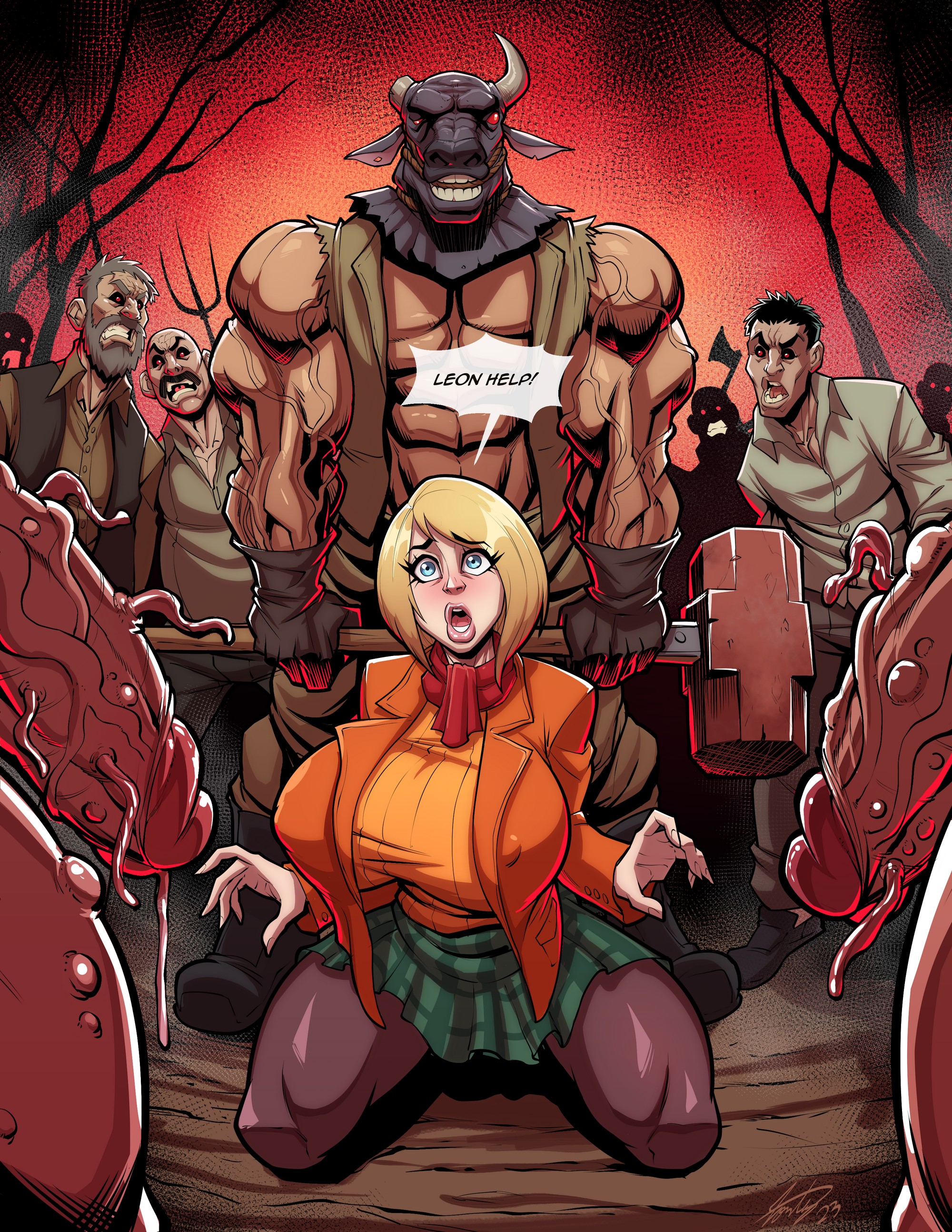 Helpless Ashley Graham – Fontez [photo 1] - MangaPorn