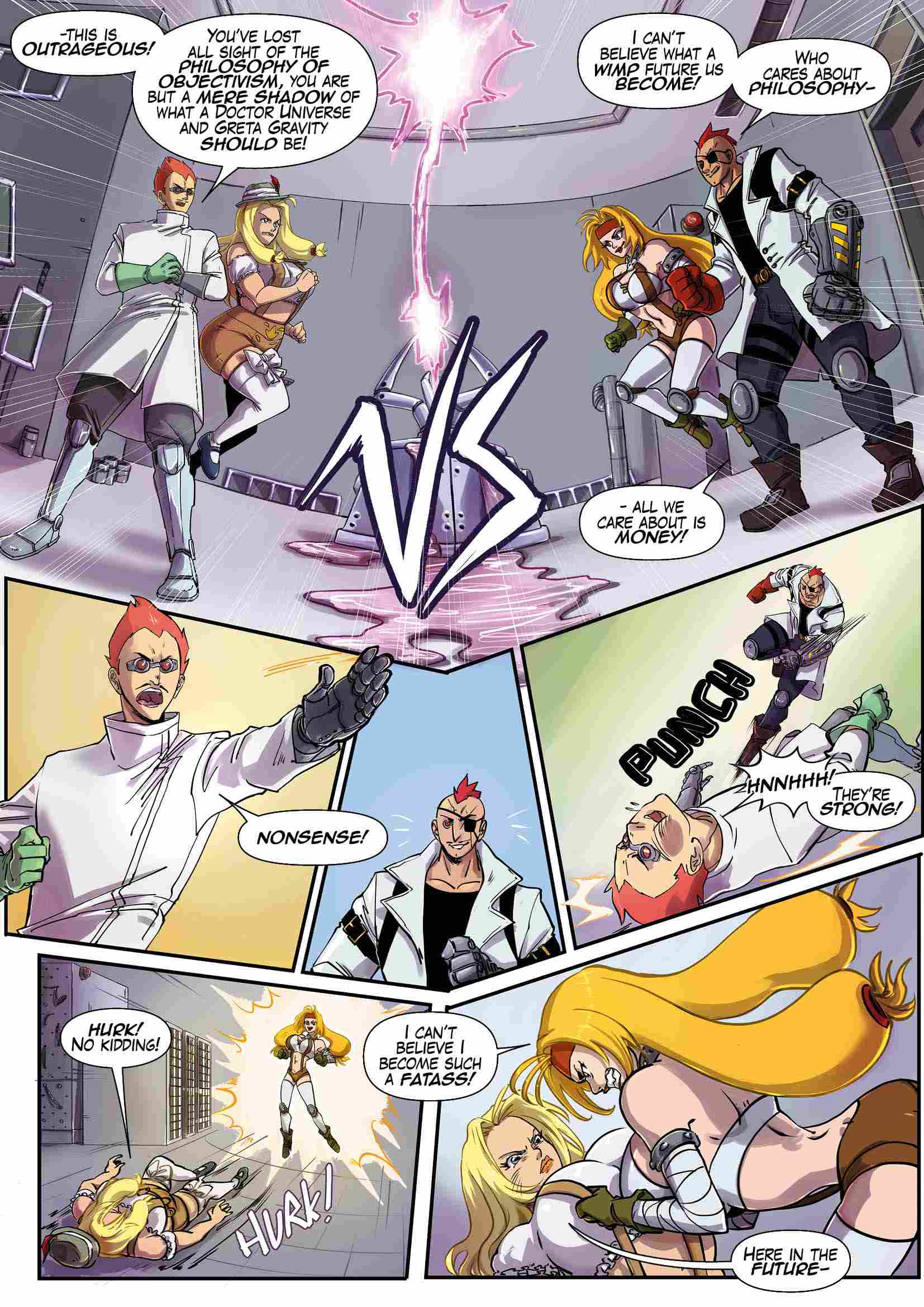 Greta X Dr. Universe – Spinnerette [photo 2] - MangaPorn