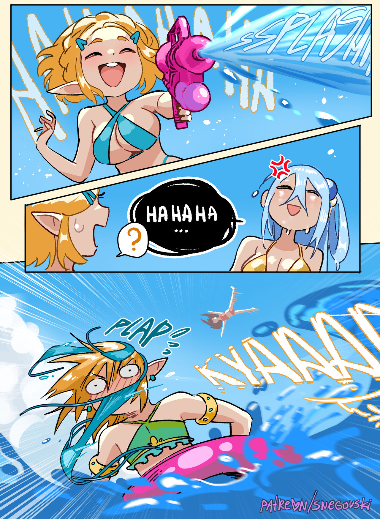 ZeldaSuba Beach episode – Snegovski [photo 2] - MangaPorn