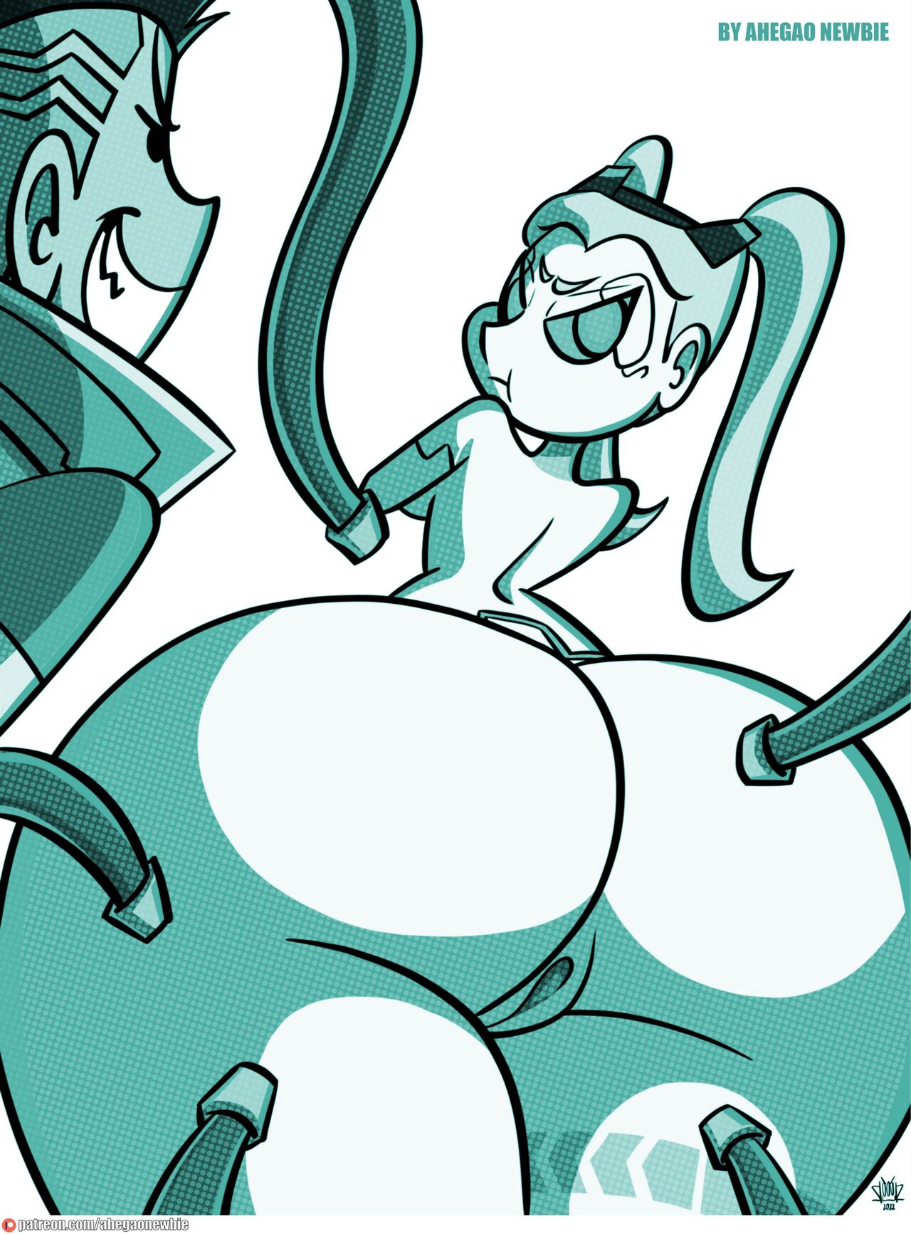 CyberAss – Ahegao Newbie [photo 2] - MangaPorn