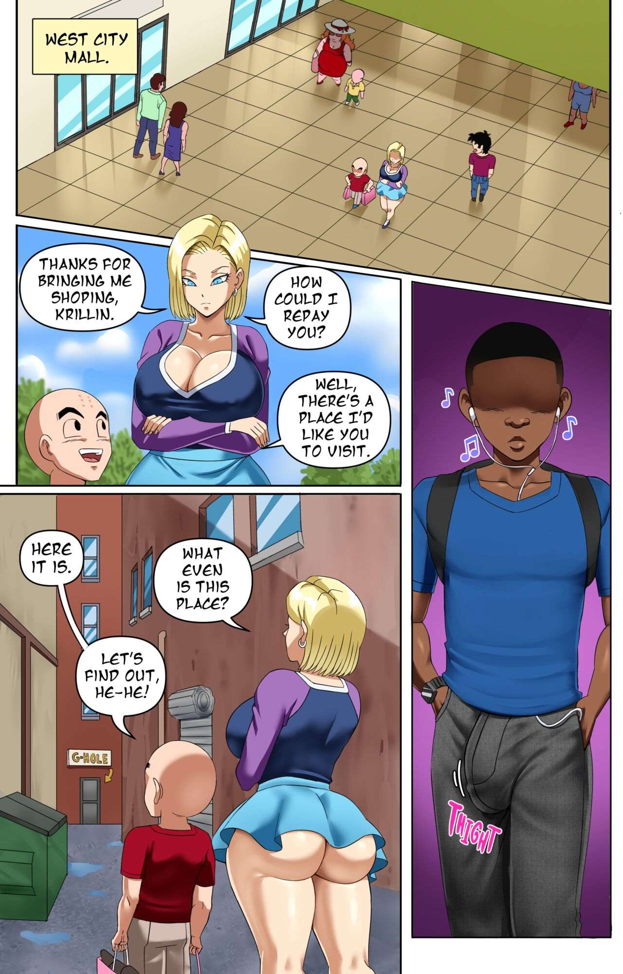 Android 18 NTR 4 – Pink Pawg [photo 1] - MangaPorn