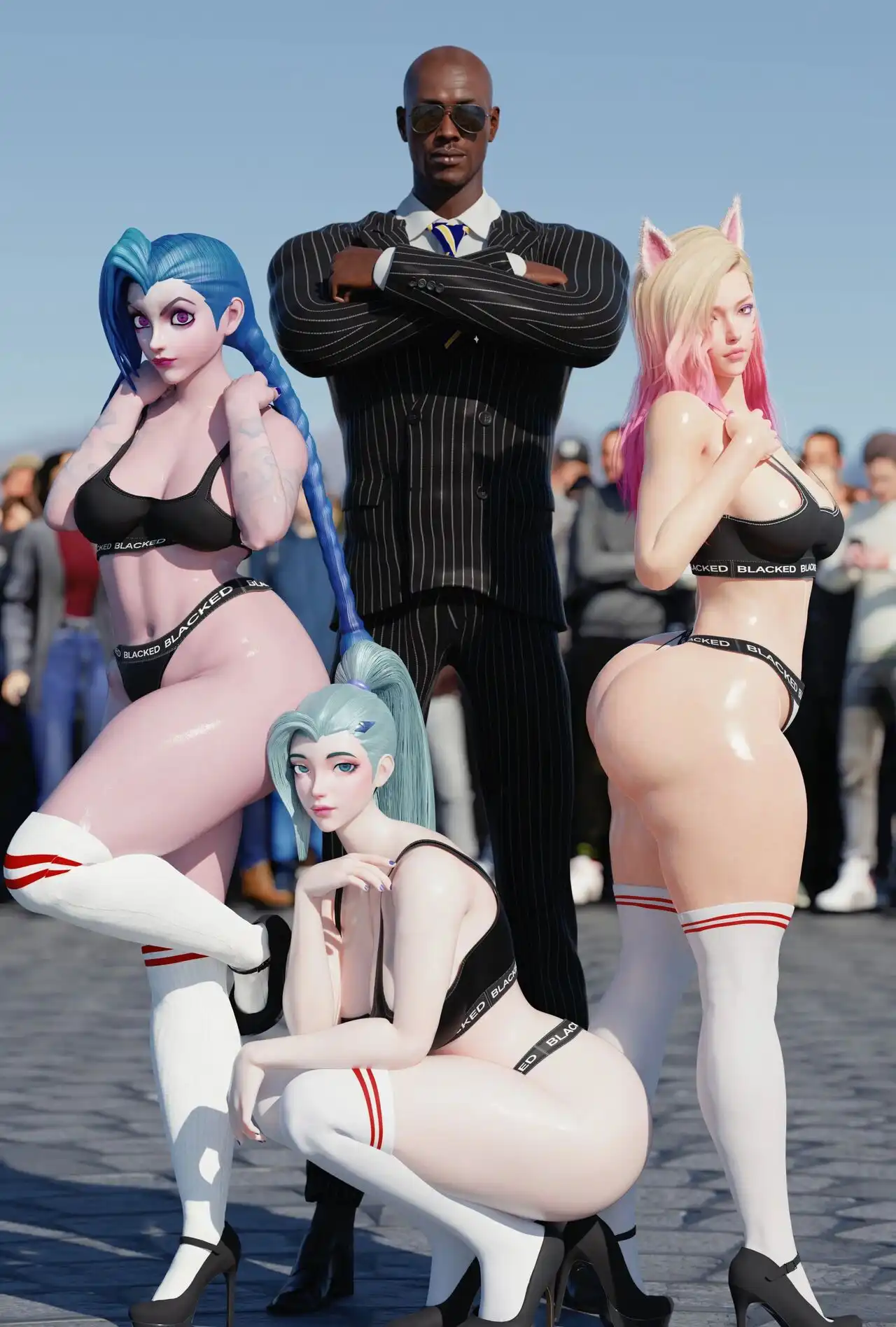 Blacked – RoseBlue3D [photo 2] - MangaPorn