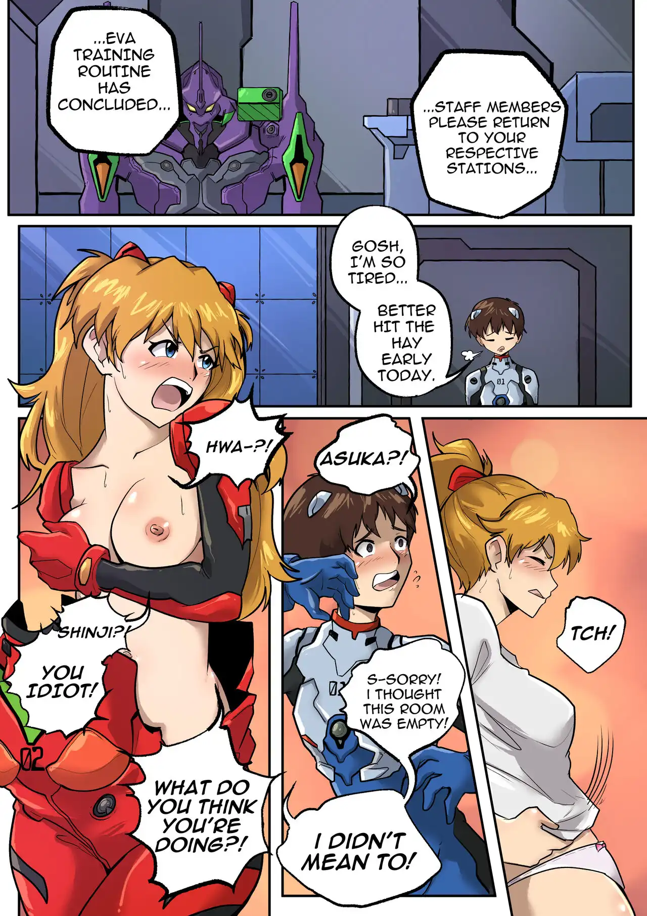 Evangelion Crossdressing – PegasusTGTF [photo 1] - MangaPorn