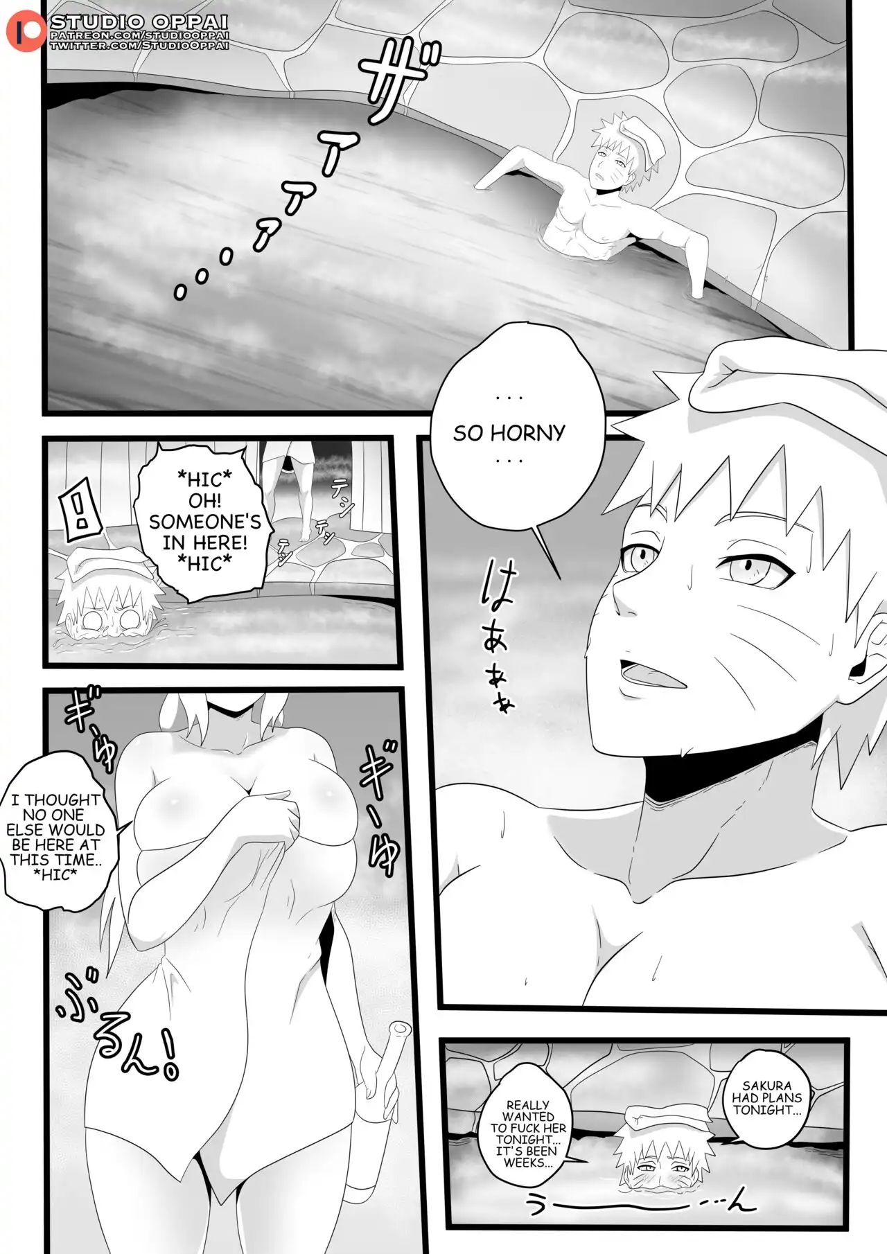 Seduced in a Hotspring by a Big Breasted Goddess – Studio Oppa [photo 2] - MangaPorn