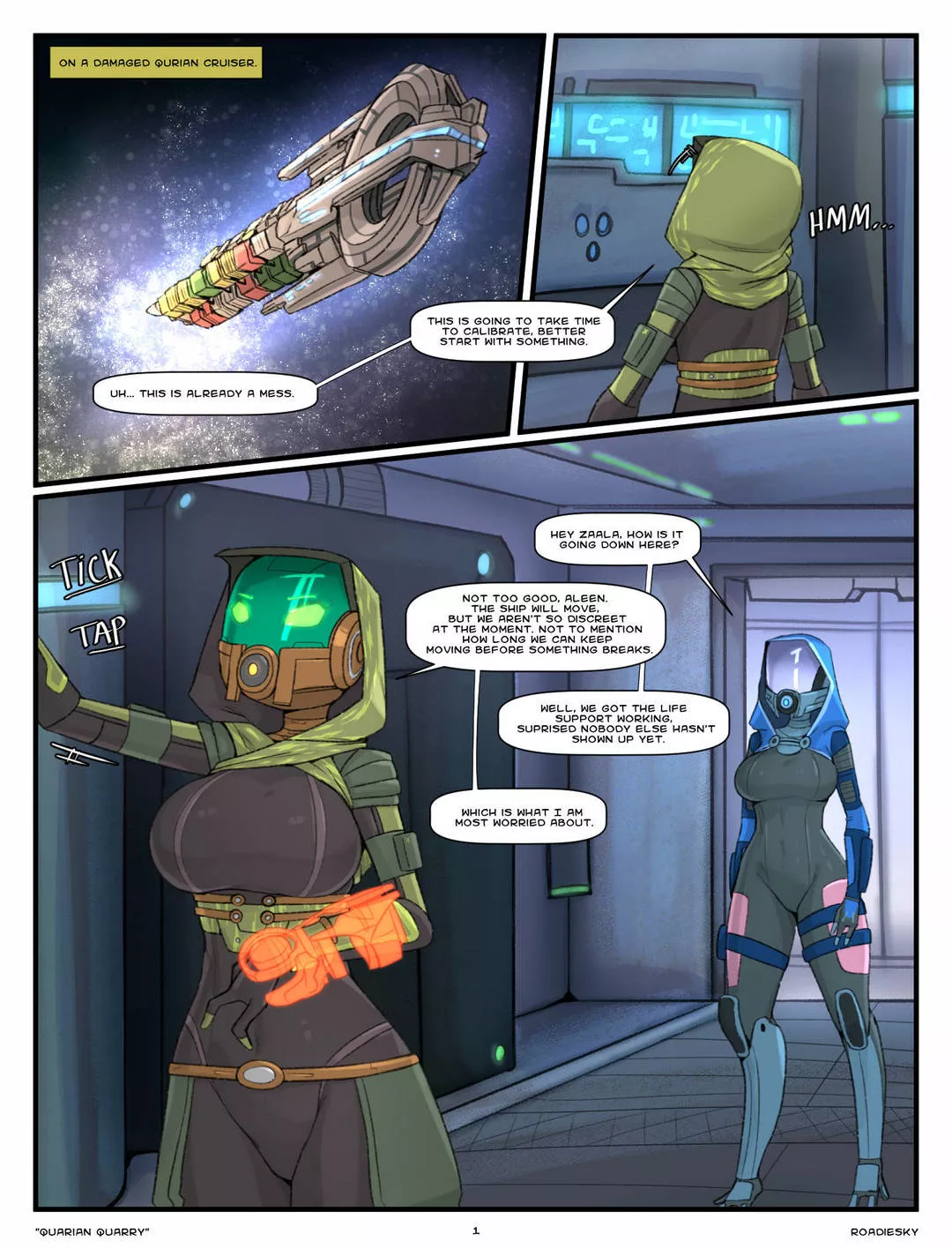 Quarian Quarry – RoadieSky [photo 2] - MangaPorn