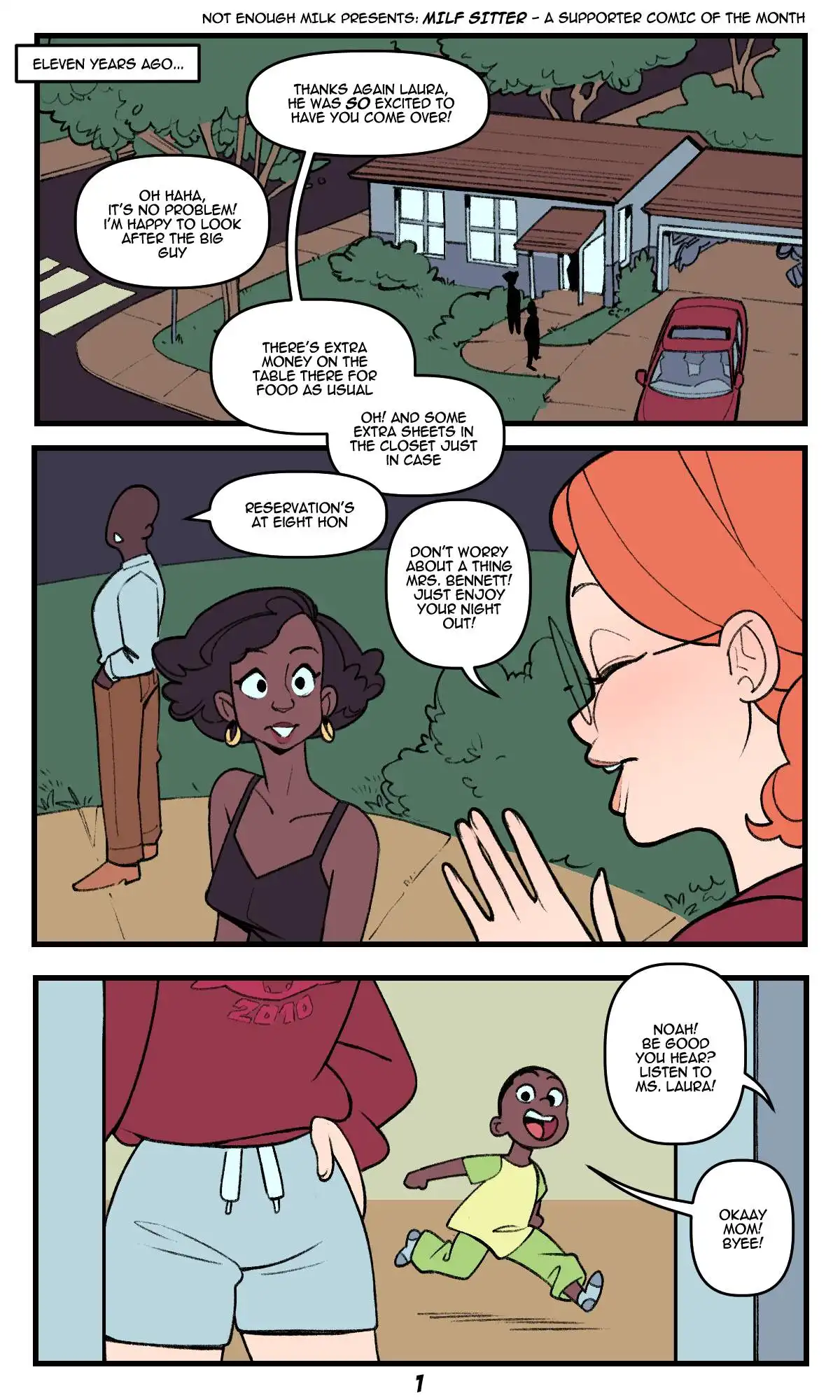 MILF Sitter – NotEnoughMilk [photo 1] - MangaPorn