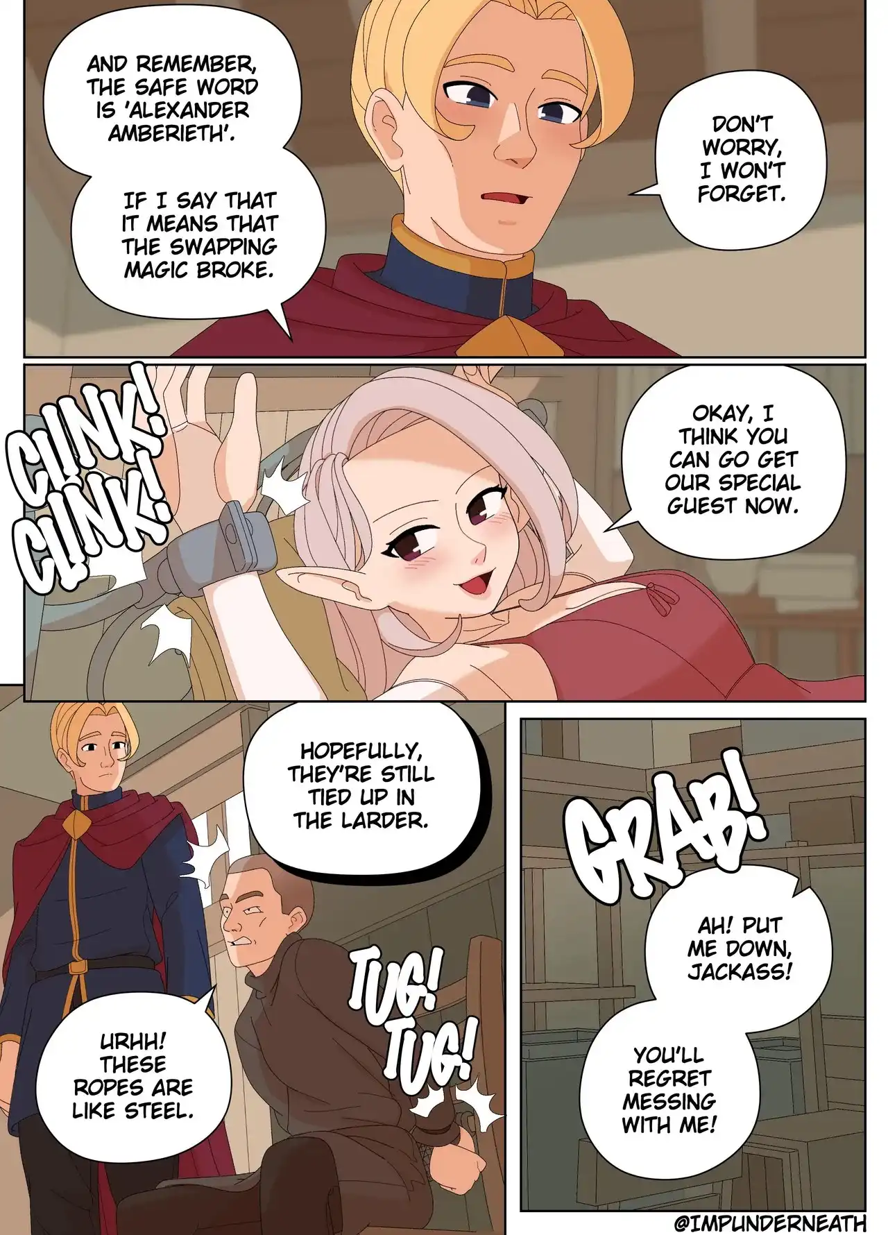 Elf and Criminal Body Swap – ImpUnderneath [photo 2] - MangaPorn