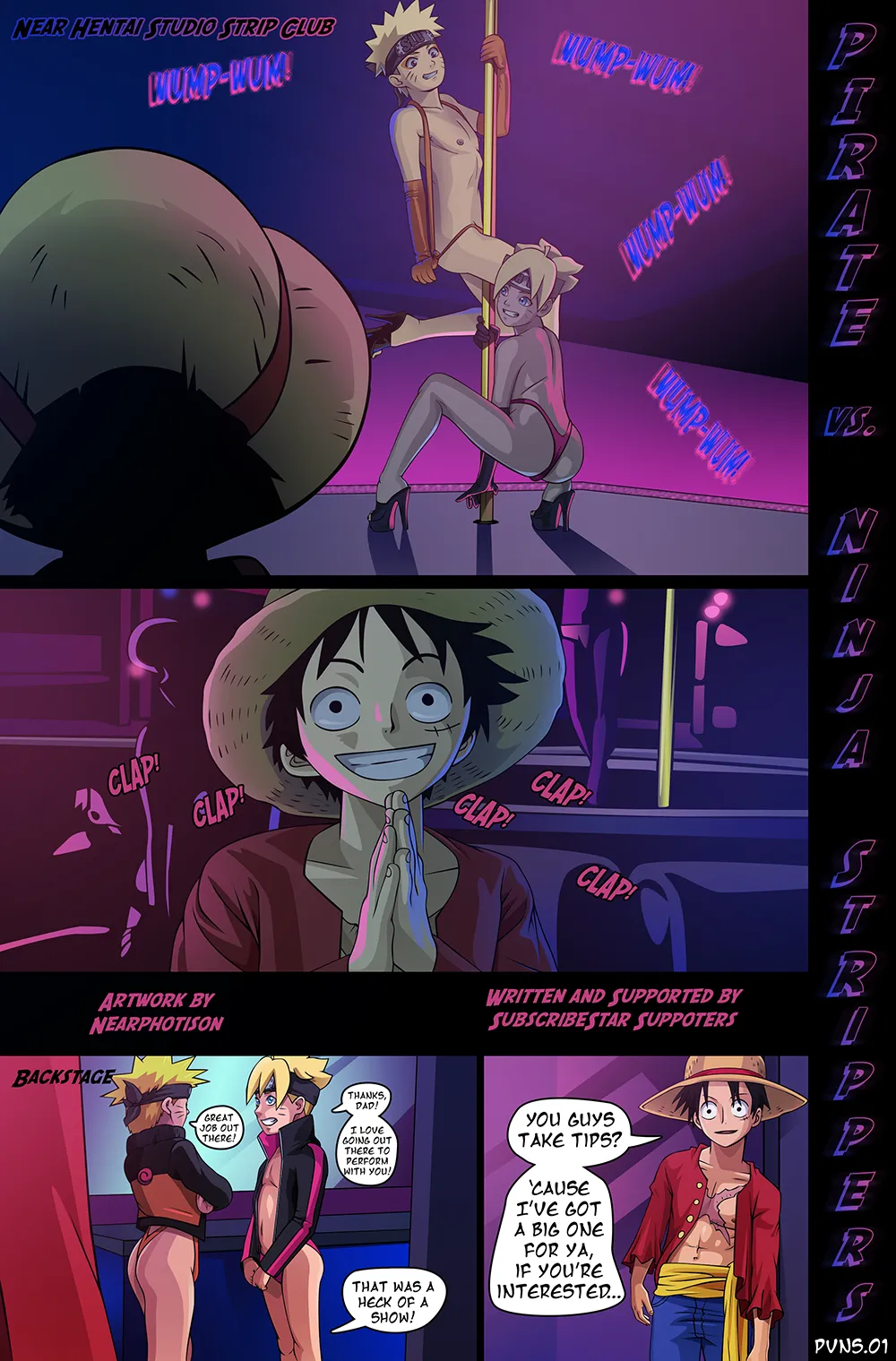 Pirate vs Ninja Strippers – Nearphotison [photo 1] - MangaPorn