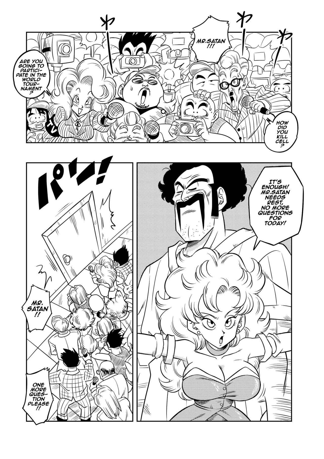 Mr. Satan’s Secret Training – Yamamoto [photo 2] - MangaPorn