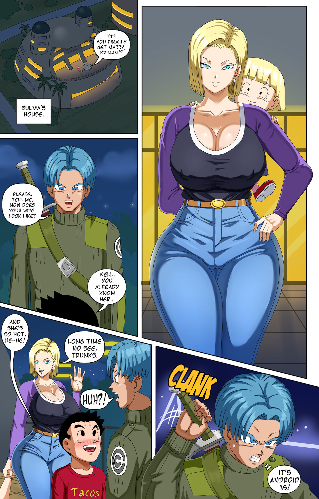 Android 18 And Trunks – Pink Pawg [photo 1] - MangaPorn
