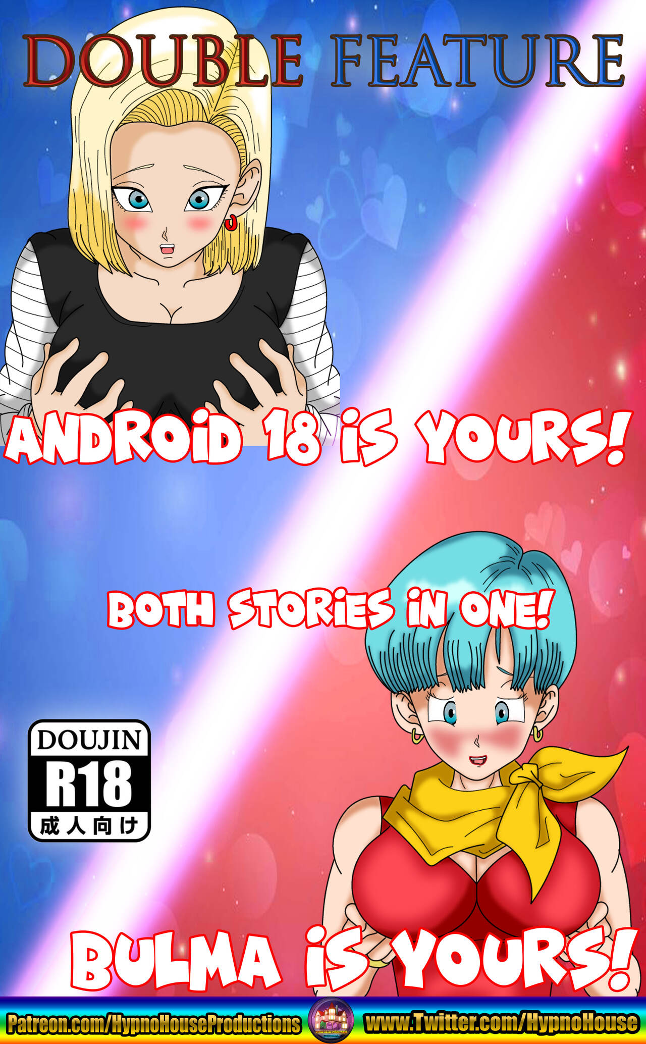 Double Feature Android 18 & Bulma is Yours [photo 1] - MangaPorn