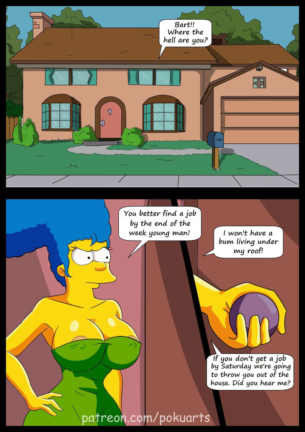 The Simpsonss My Son is Huge! – Pokuarts [photo 2] - MangaPorn