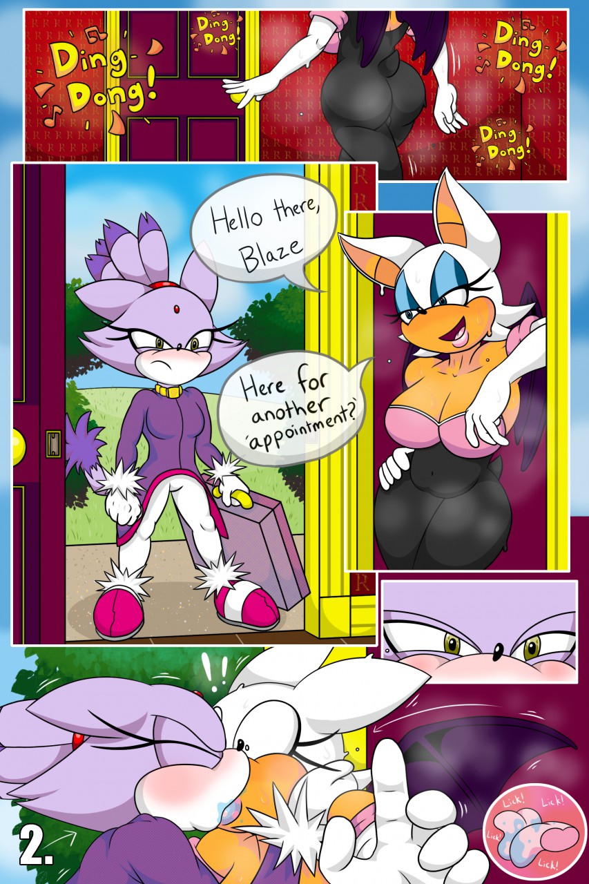 Rouge and Blaze in House Call [photo 2] - MangaPorn