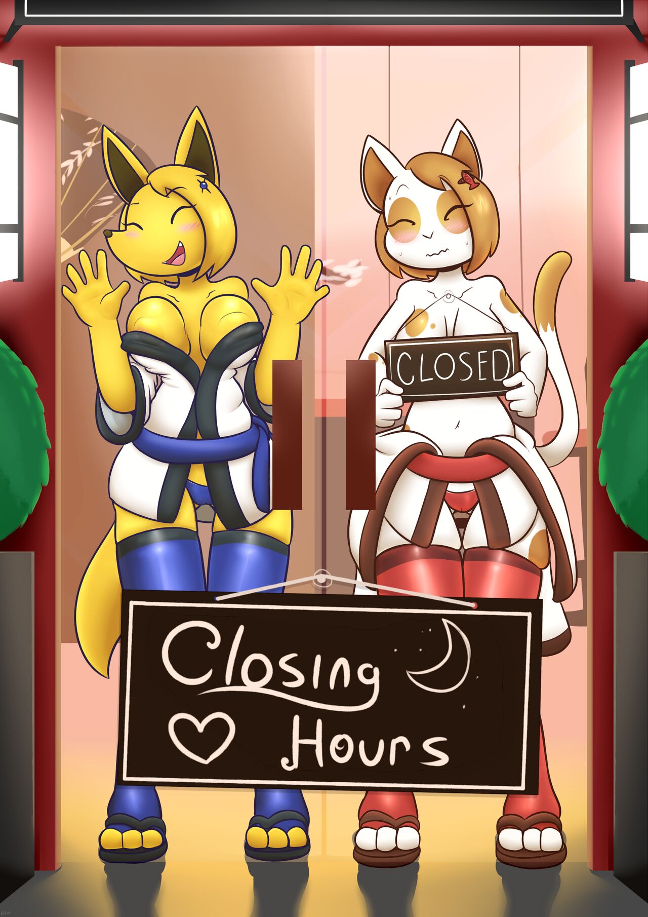 Closing Hours – Feline-gamer [photo 1] - MangaPorn