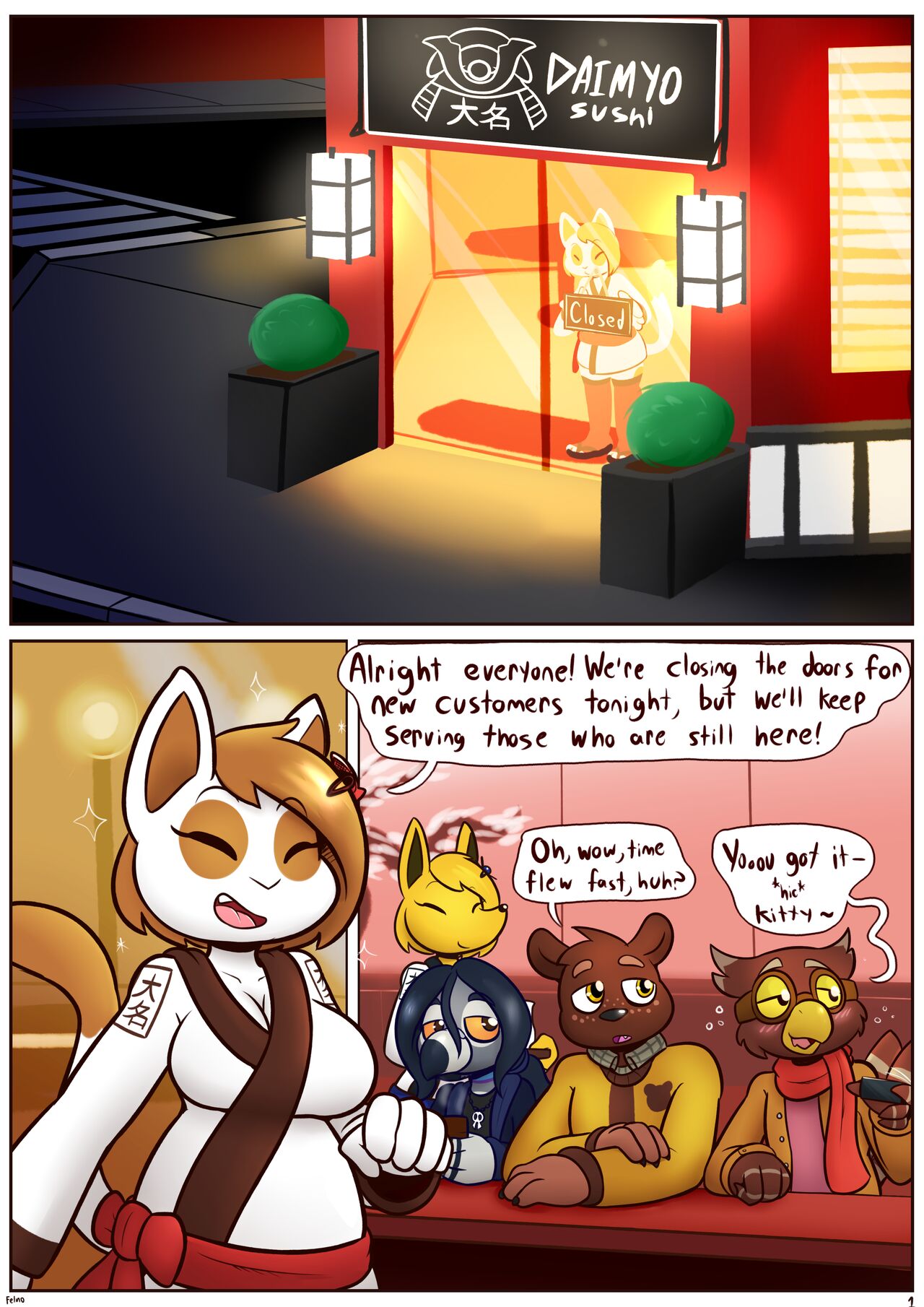 Closing Hours – Feline-gamer [photo 2] - MangaPorn