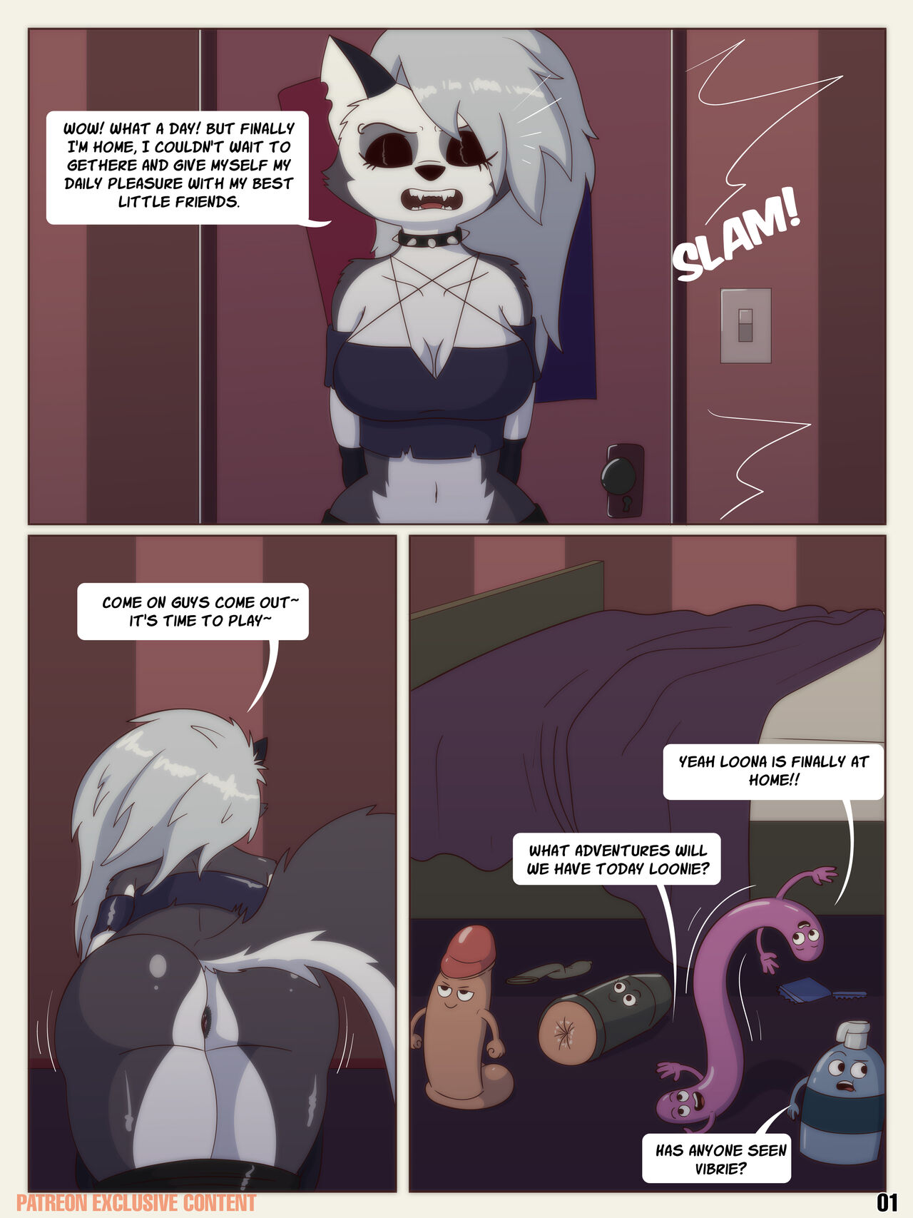 The adventures of Loona and The D’s – Ike Marshall [photo 1] - MangaPorn