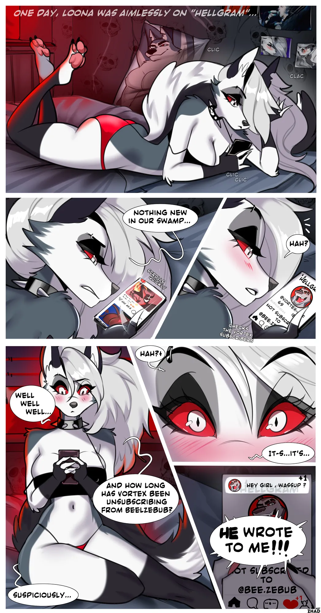 Fan Comic With Loona – Zhadart [photo 1] - MangaPorn