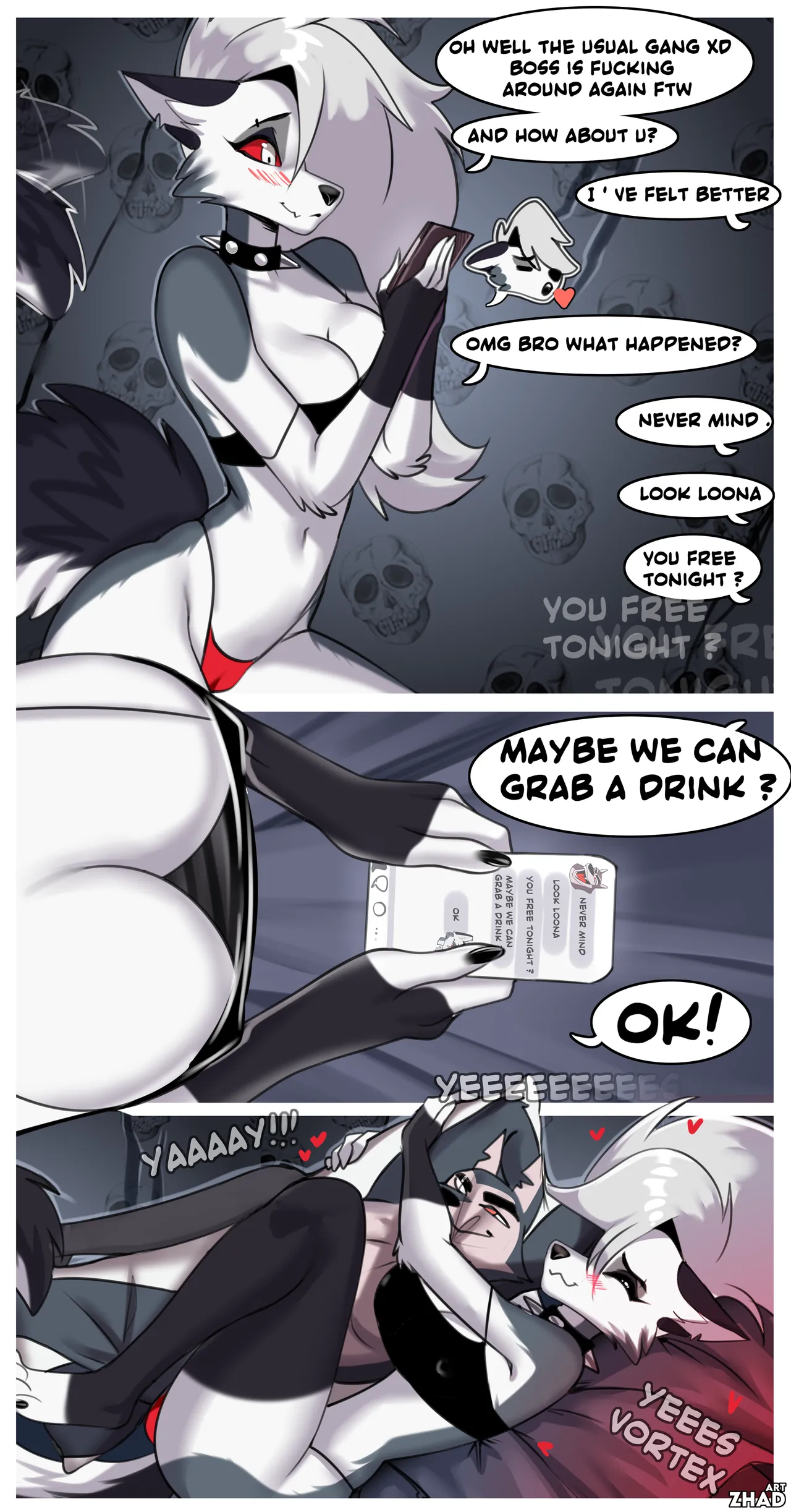 Fan Comic With Loona – Zhadart [photo 2] - MangaPorn