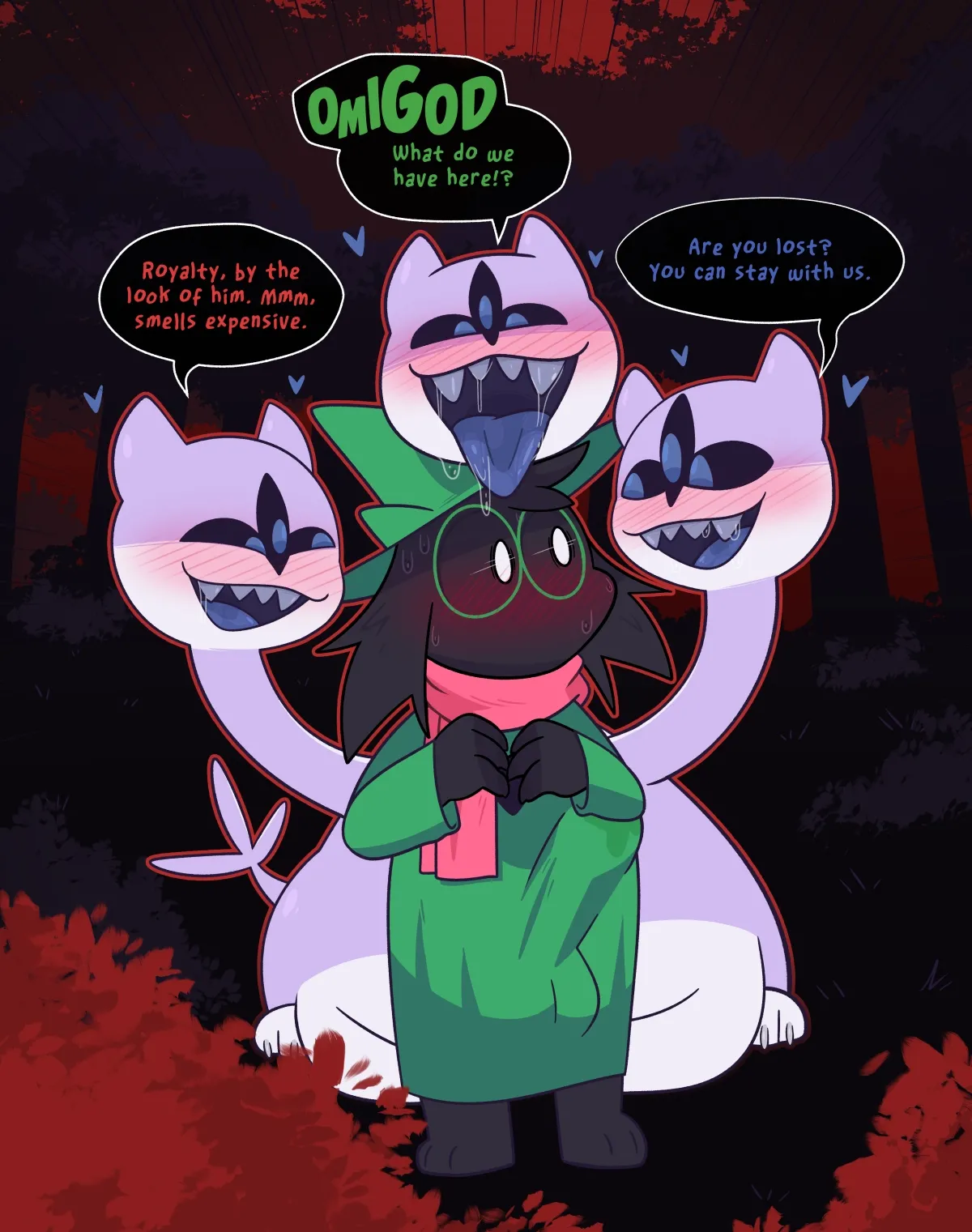 Ralsei x Clover – CrushPepper [photo 1] - MangaPorn