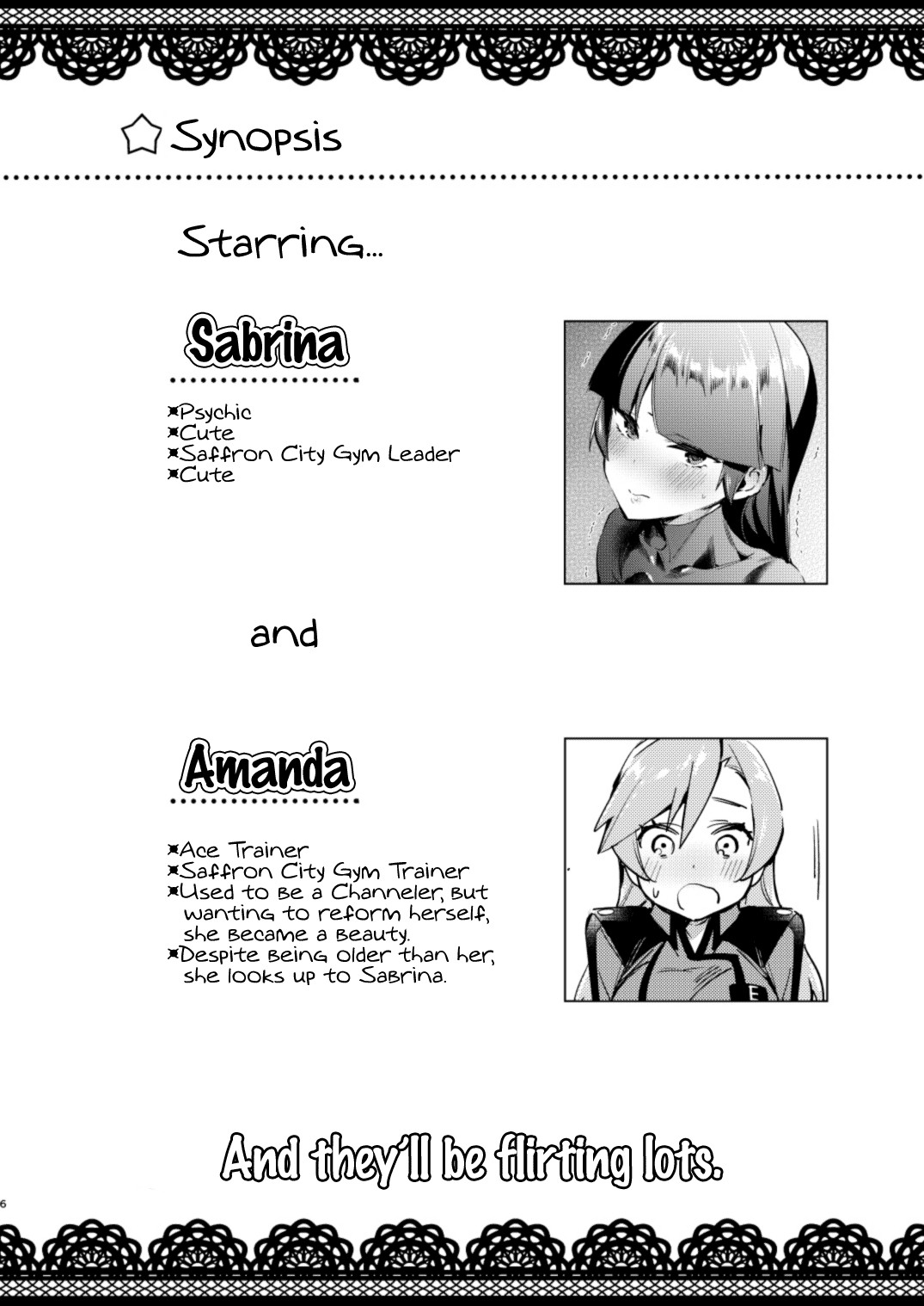 A Book where Sabrina and an Ace Trainer are Lovey – Pokemon [photo 2] - MangaPorn