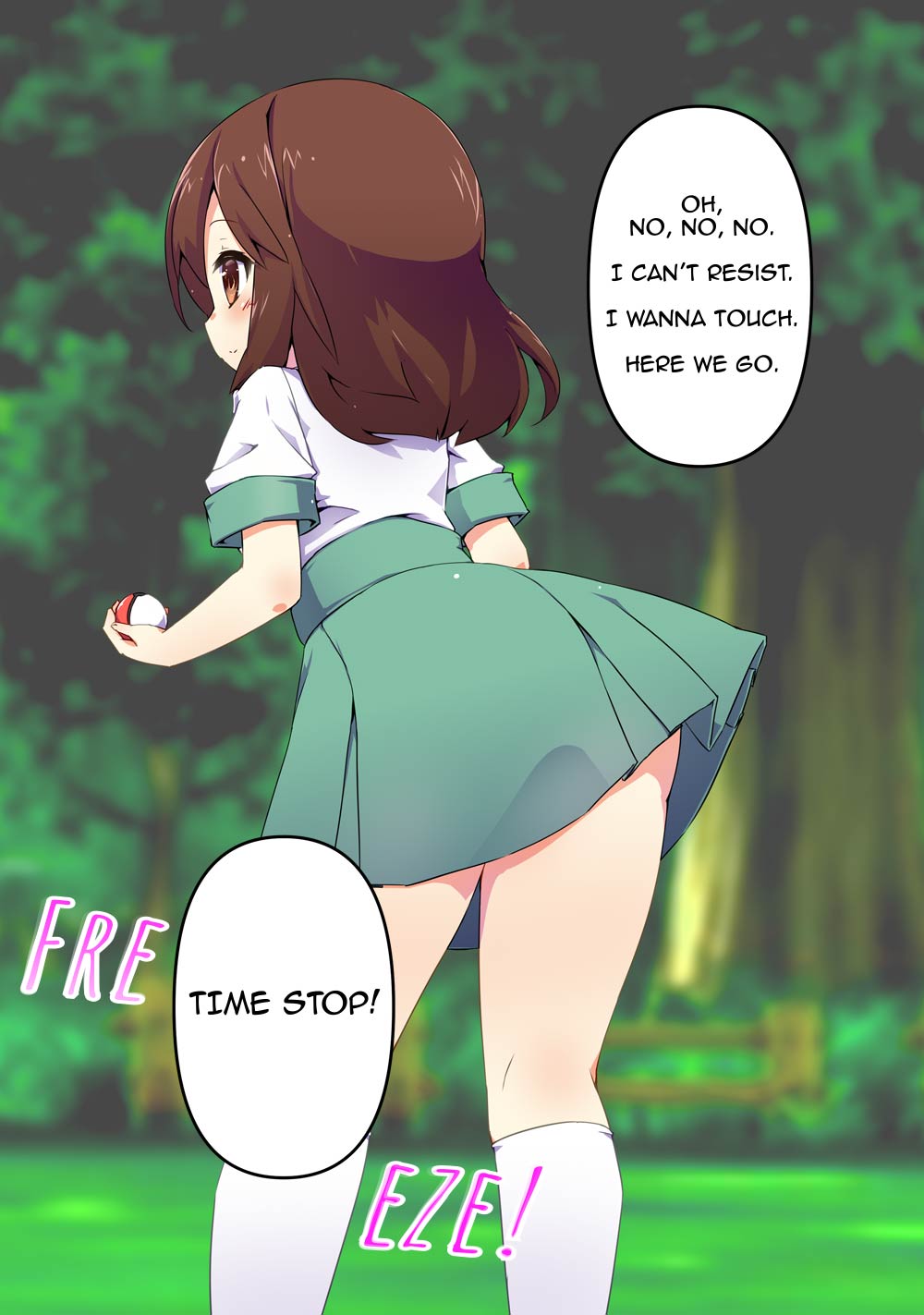 Miniskirt Time Stop – Pokemon [photo 2] - MangaPorn