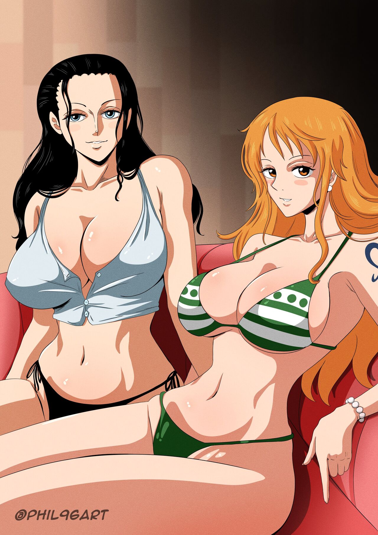 Nami and Robin Comic – Phil96art [photo 1] - MangaPorn