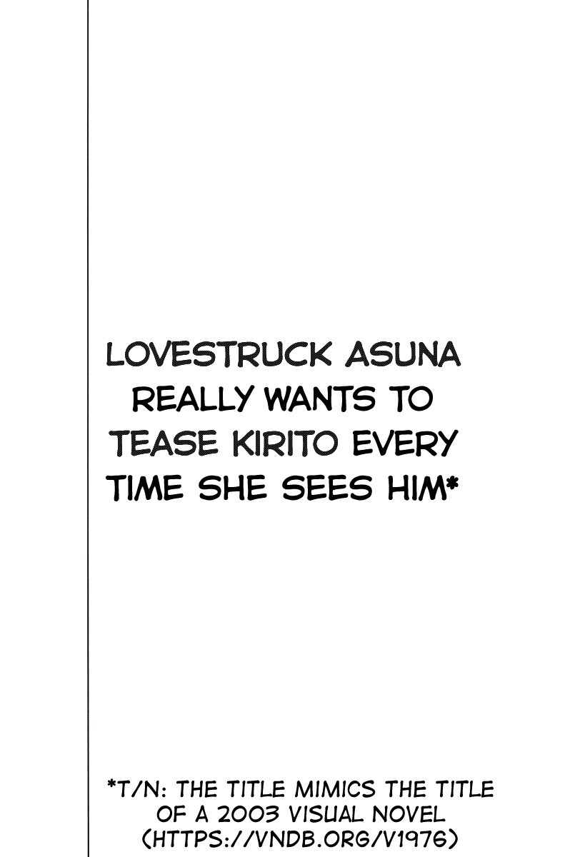 Lovestruck Asuna Really Wants to Tease Kirito Every Time She Sees Him [photo 2] - MangaPorn