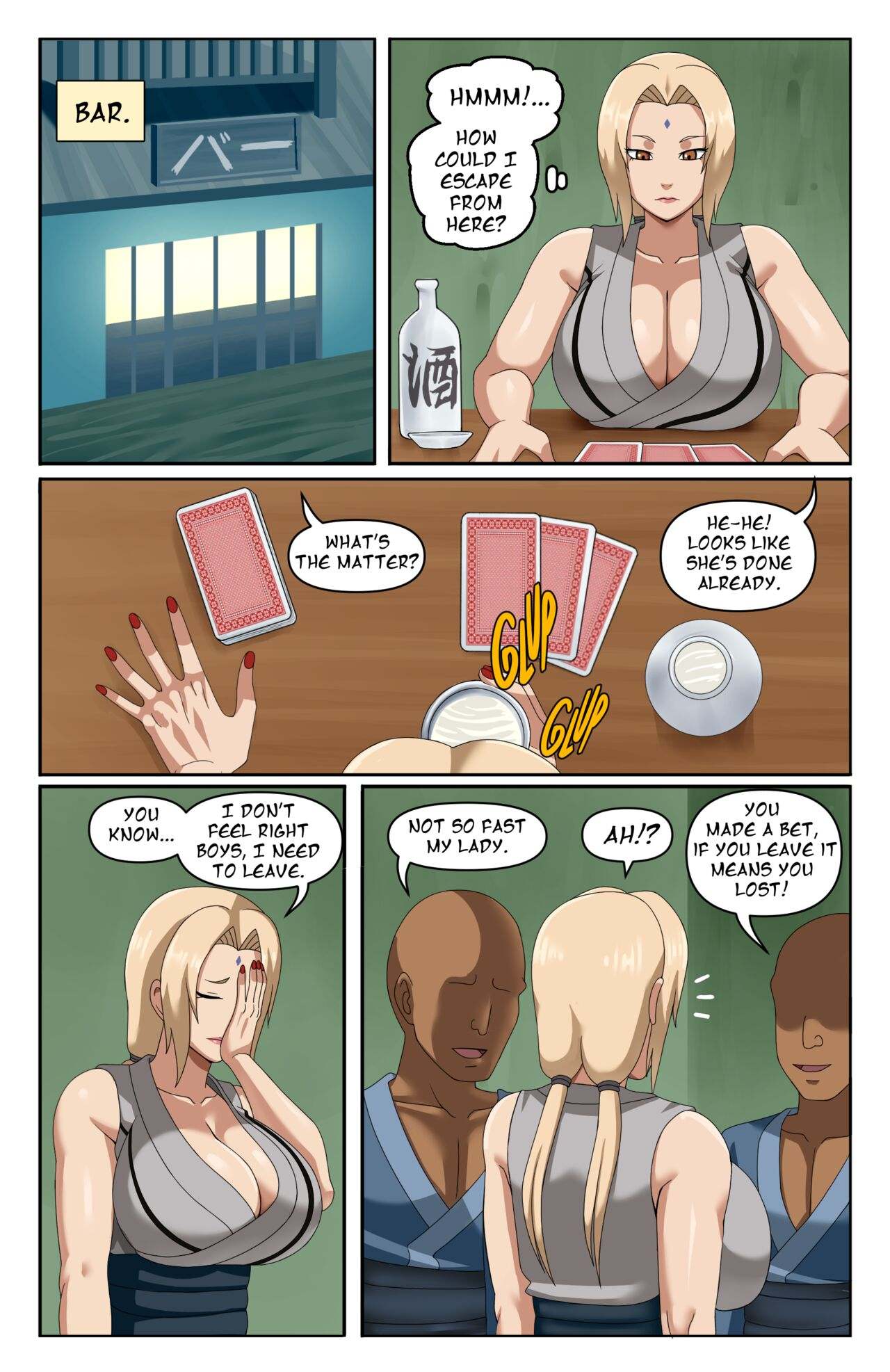 New Tsunade Comic – Pink Pawg [photo 1] - MangaPorn