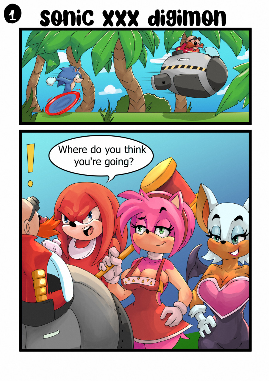Sonic XXX Digimon – IoshiAzul [photo 1] - MangaPorn