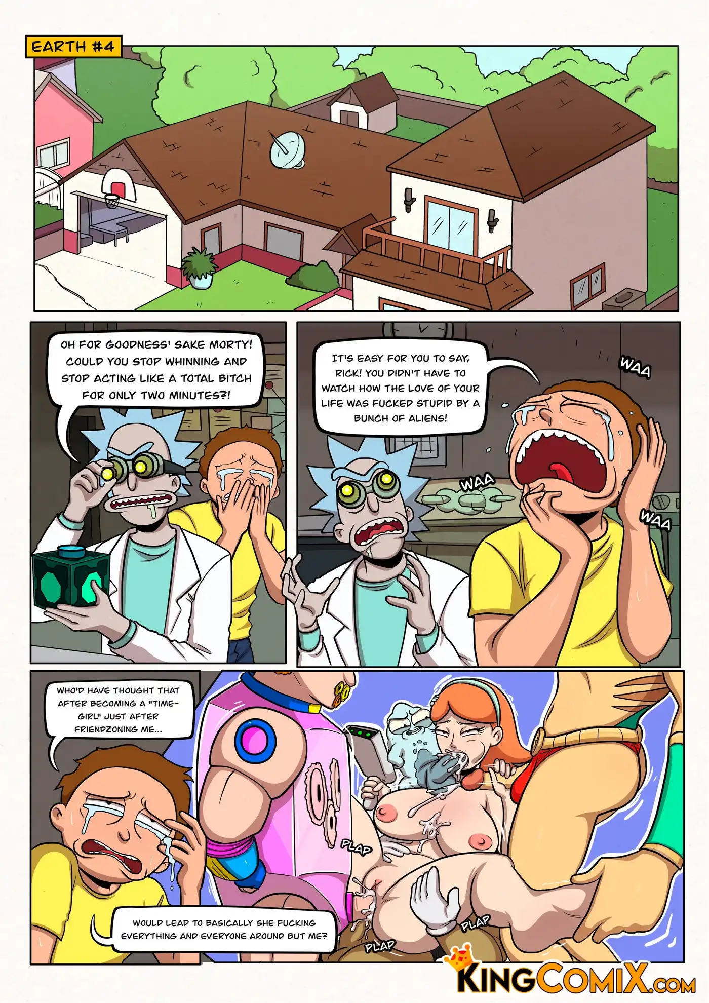 Rick and Morty Another Morty Sex Comic – Kingcomix [photo 2] - MangaPorn