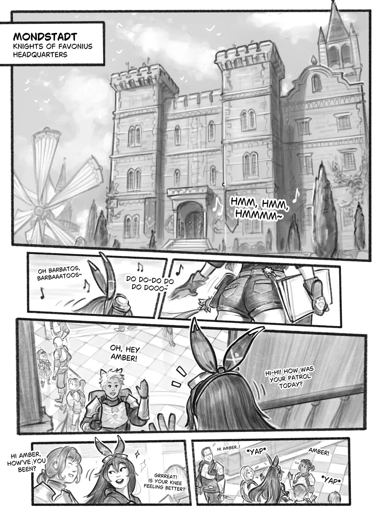 Knighty Night 2 Calamari Cakes 01 [photo 2] - MangaPorn