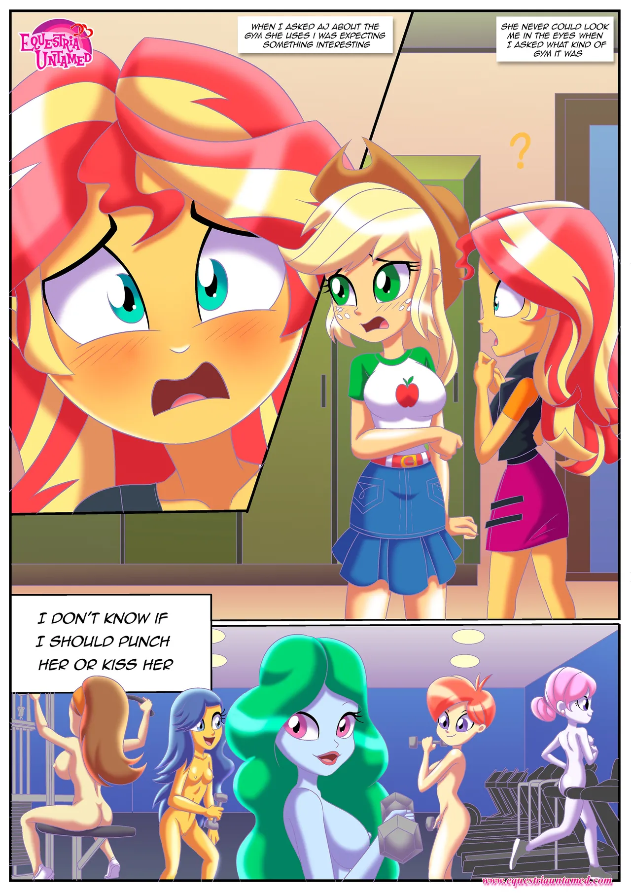 Sunset’s Steamy Workout Palcomix 01 [photo 2] - MangaPorn