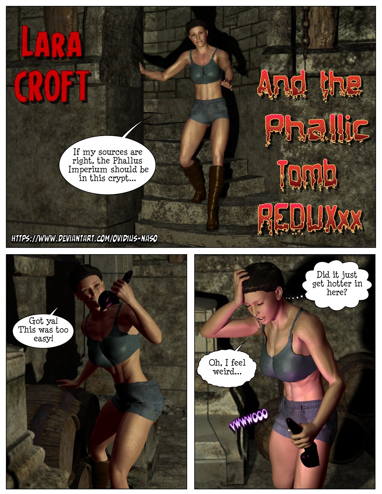 Lara Croft & The Phallic Tomb Reduxxx [photo 1] - MangaPorn