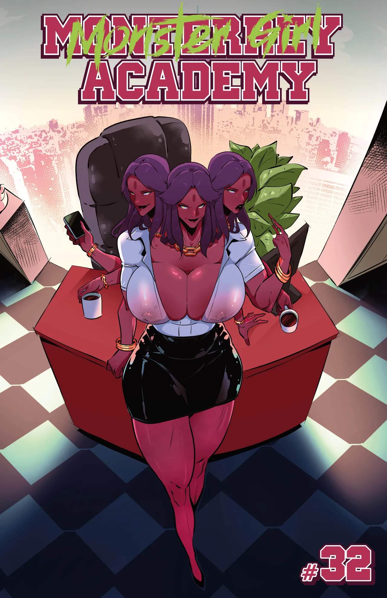 Monster Girl Academy Worky Zark [photo 1] - MangaPorn