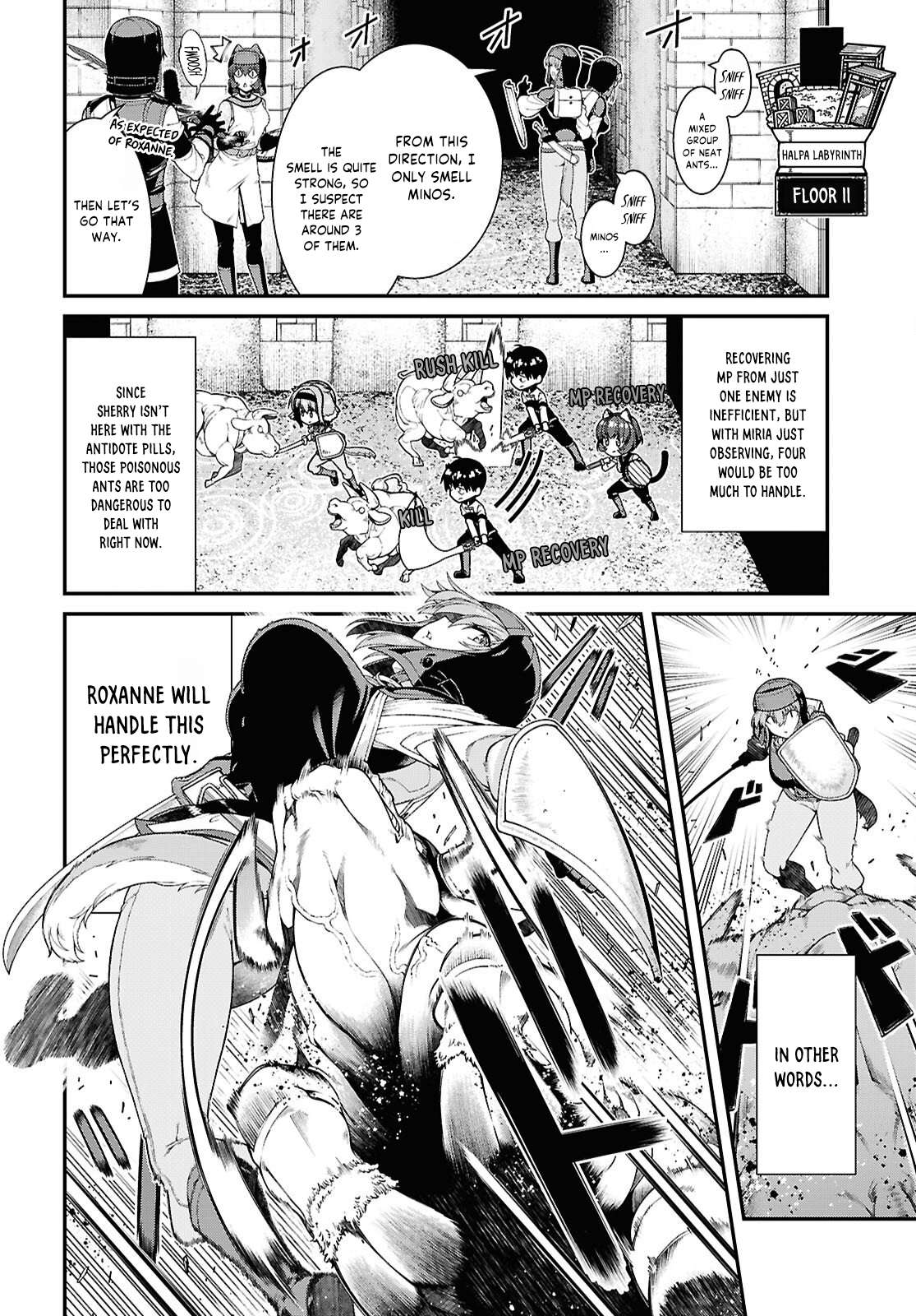 Isekai Meikyuu de Harem wo - Chapter 105 [photo 11] - MangaPorn