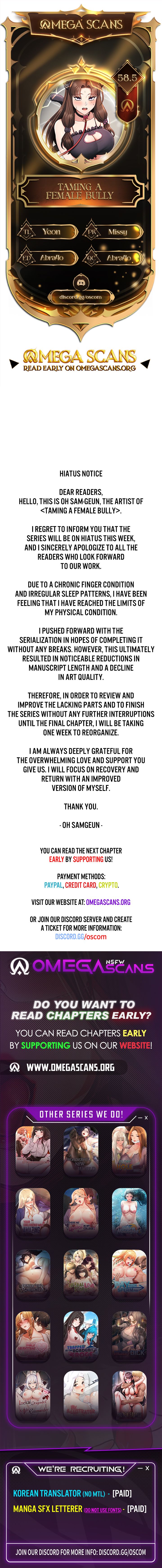 Taming A Female Bully - Chapter 58.5 [photo 1] - MangaPorn