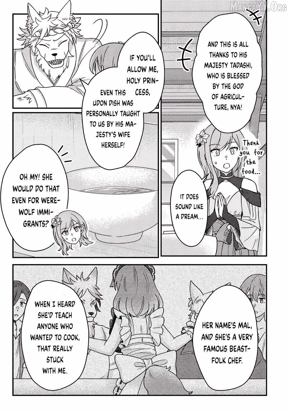 Revolution in production with the blessings of the gods – While living a leisurely, slow life in a corner of another world, somehow a diverse group of people gathered to form the strongest nation… - Chapter 30.2 [photo 8] - MangaPorn