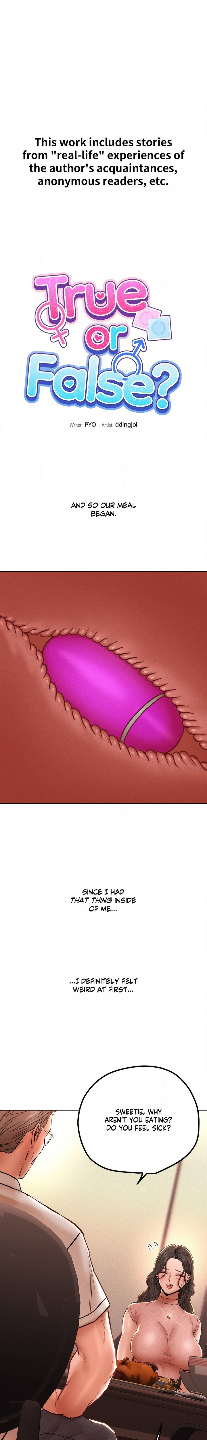 True or False? (Uncensored) - Chapter 125 [photo 1] - MangaPorn