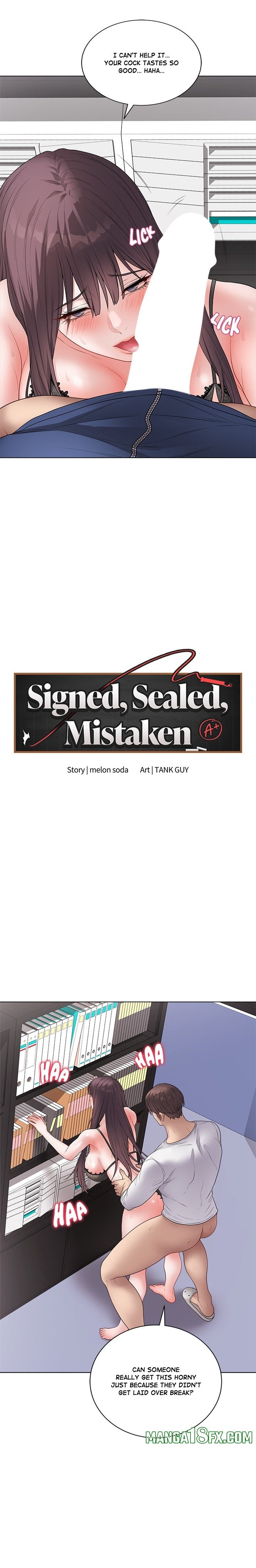 Signed, Sealed, Mistaken - Chapter 58 [photo 8] - MangaPorn
