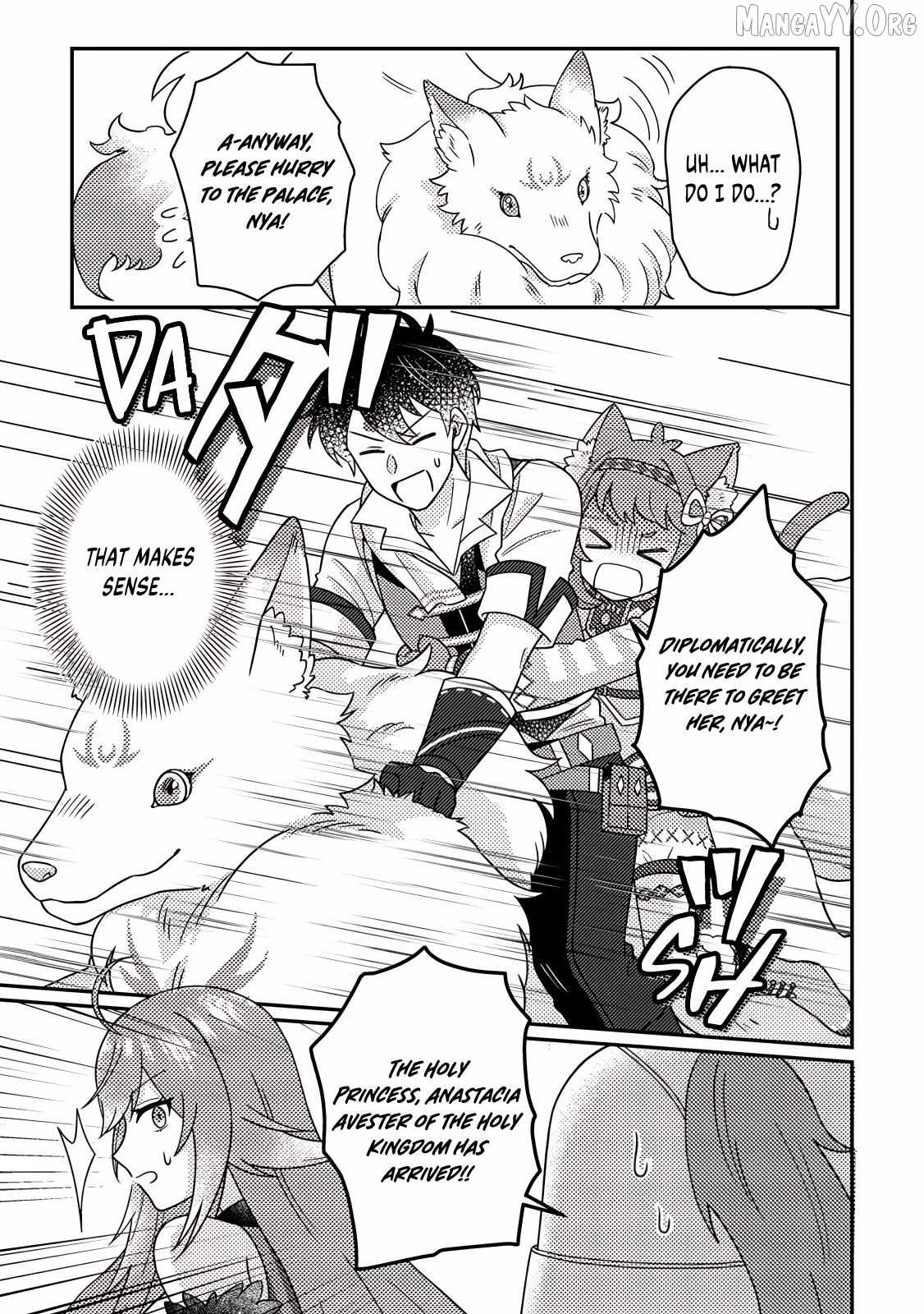 Revolution in production with the blessings of the gods – While living a leisurely, slow life in a corner of another world, somehow a diverse group of people gathered to form the strongest nation… - Chapter 30.3 [photo 2] - MangaPorn