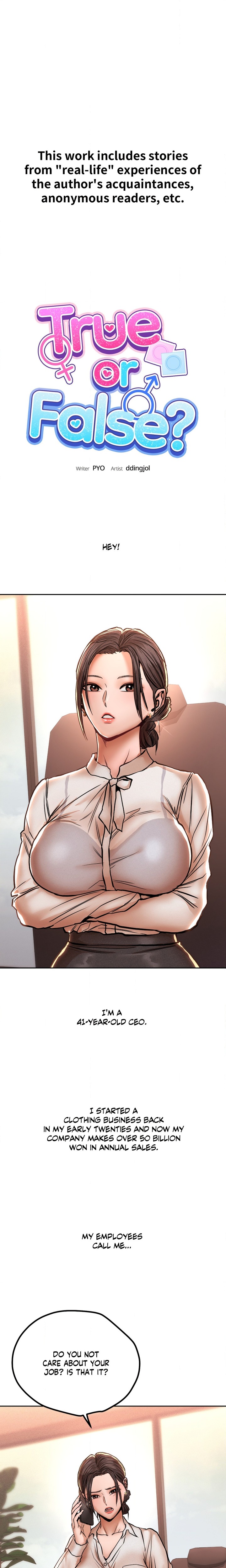 True or False? (Uncensored) - Chapter 127 [photo 1] - MangaPorn