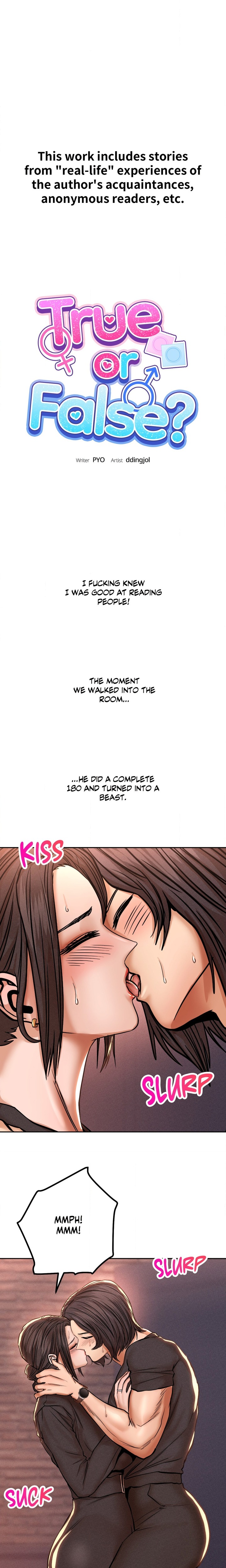 True or False? (Uncensored) - Chapter 129 [photo 1] - MangaPorn