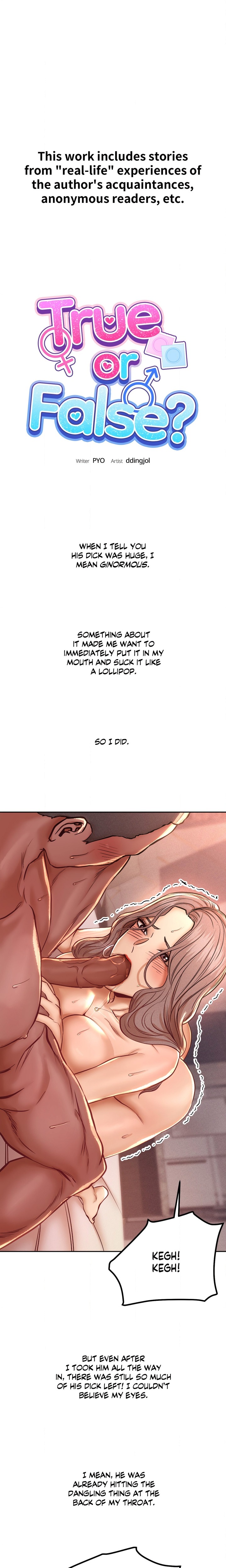 True or False? (Uncensored) - Chapter 132 [photo 1] - MangaPorn