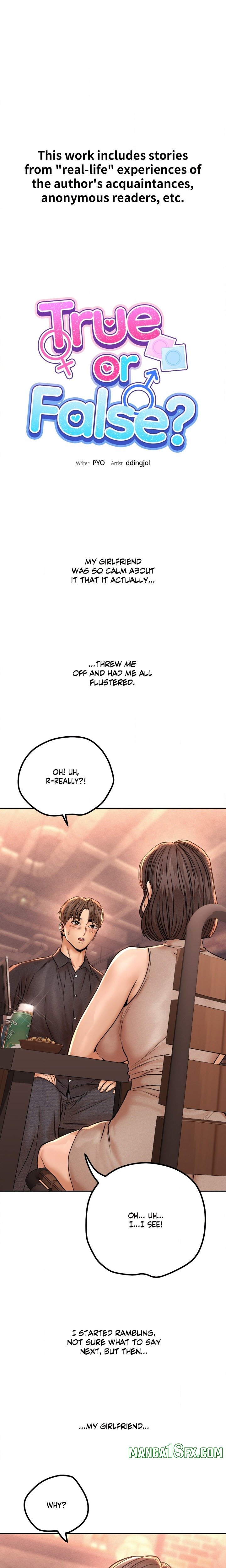 True or False? (Uncensored) - Chapter 137 [photo 1] - MangaPorn