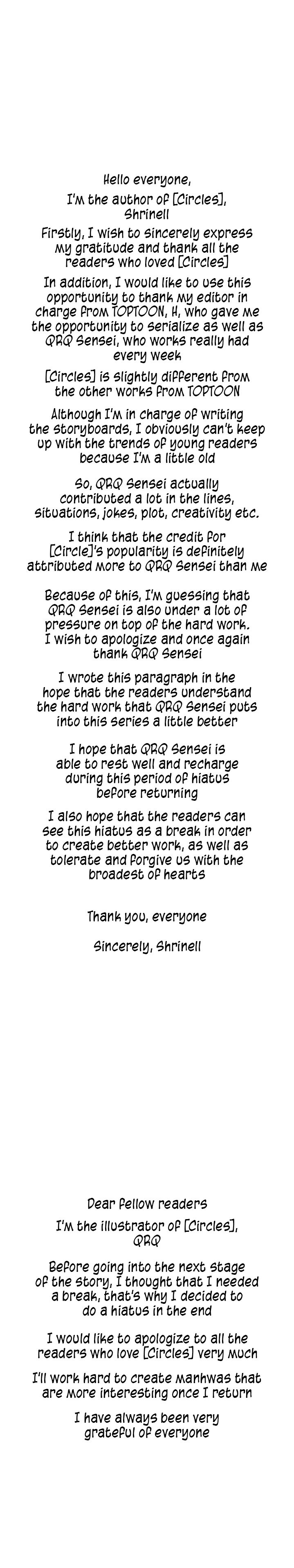 Circles - Chapter 71.5 [photo 2] - MangaPorn