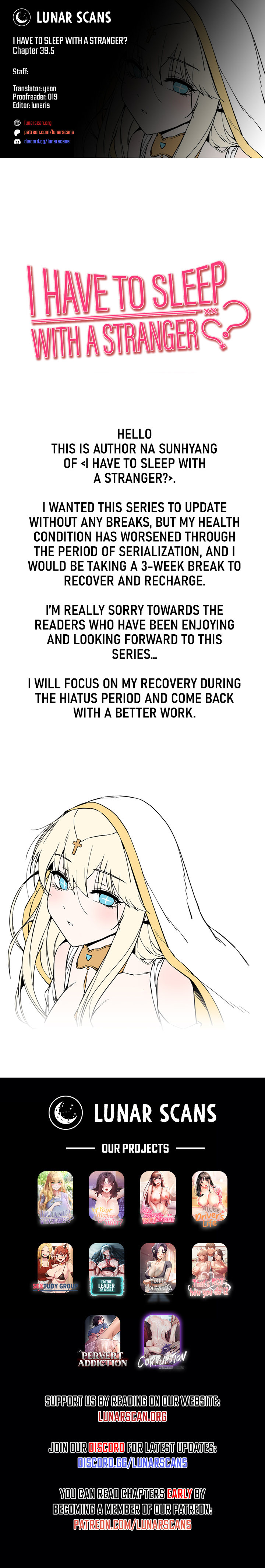 I Have To Sleep With A Stranger? - Chapter 39.5 [photo 1] - MangaPorn