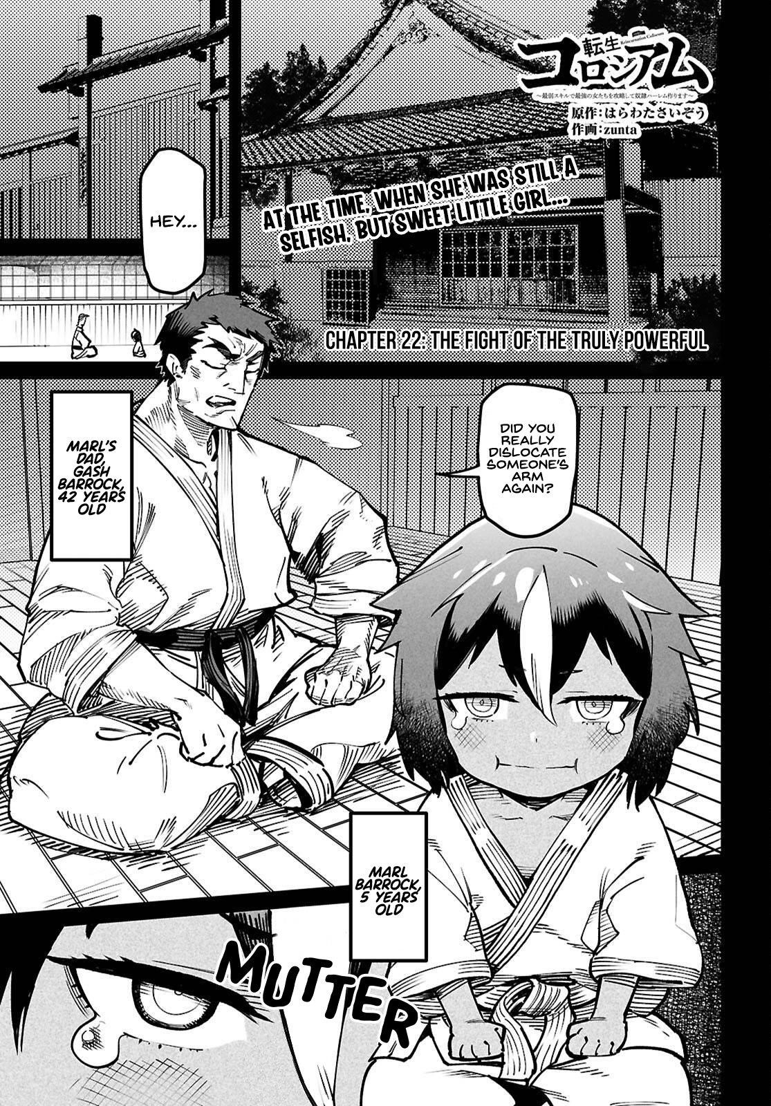 Reincarnation Colosseum – Using The Weakest Skills In Order To Defeat The Strongest Women And Create A Slave Harem - Chapter 22 [photo 1] - MangaPorn