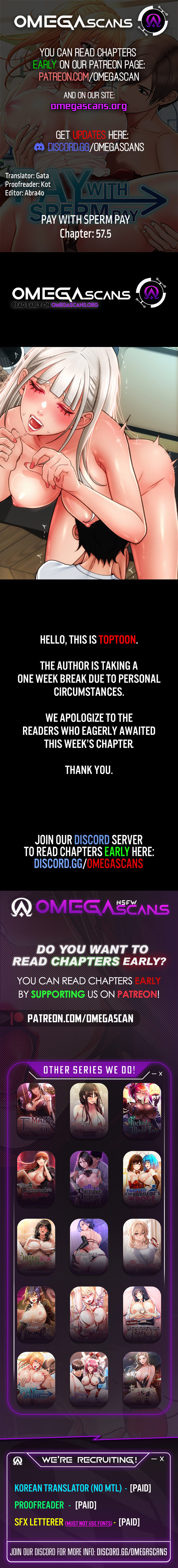 Pay with Sperm Pay - Chapter 57.5 [photo 1] - MangaPorn