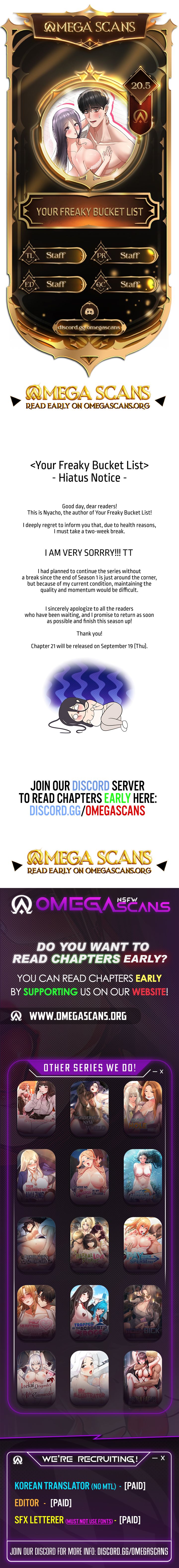 Your Creepy Bucketlist - Chapter 20.5 [photo 1] - MangaPorn