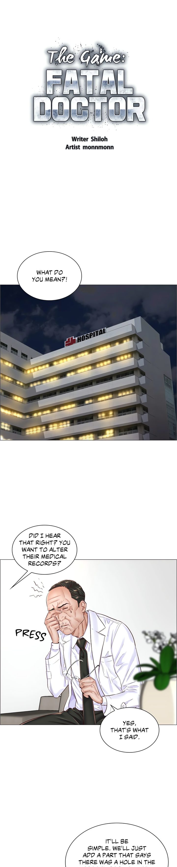 The Game: Fatal Doctor - Chapter 44 [photo 1] - MangaPorn